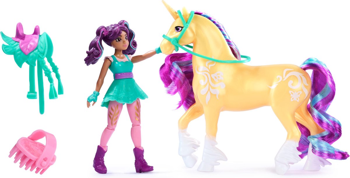 Unicorn Academy Ava & Leaf Speelset met Accessoires