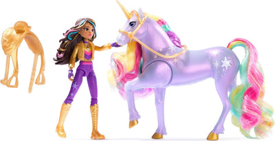 Unicorn Academy Sophia & Wildstar met Regenbooglicht