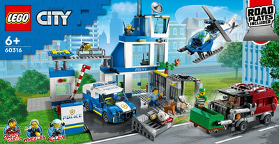 LEGO City Politiebureau met Voertuig - 60316