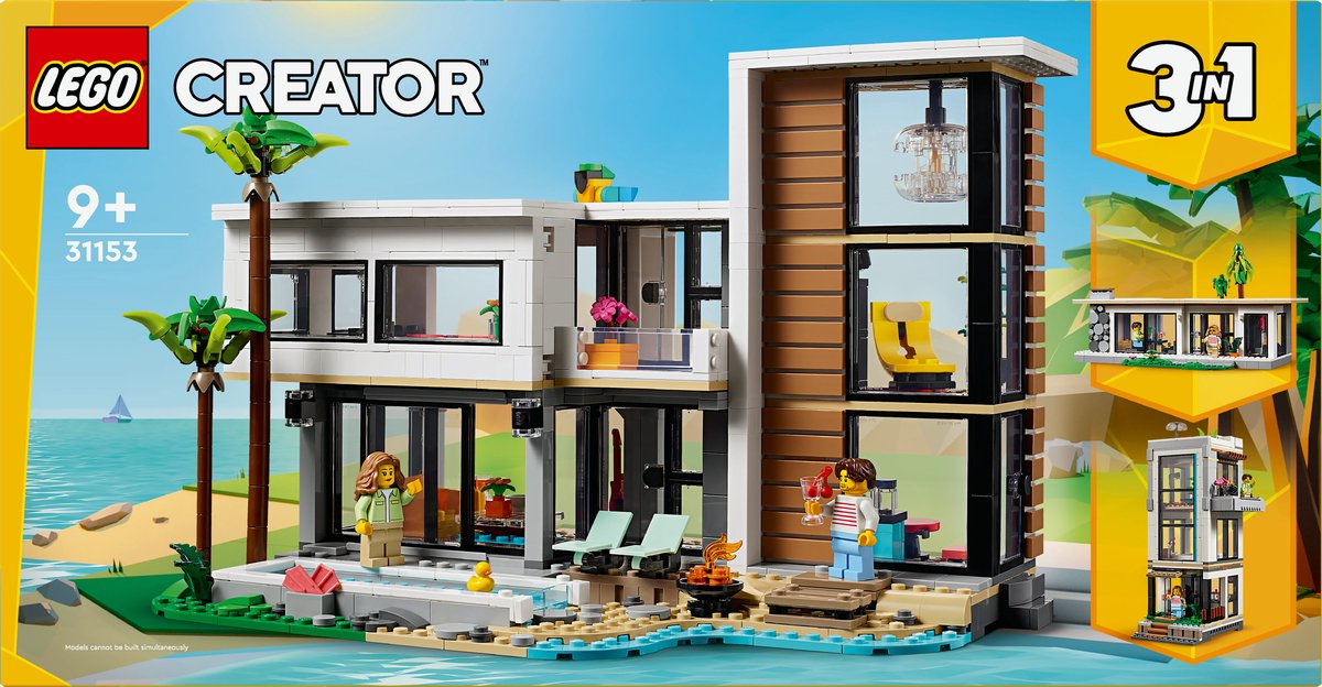 LEGO Creator 3-in-1 Moderne Woning - 31153