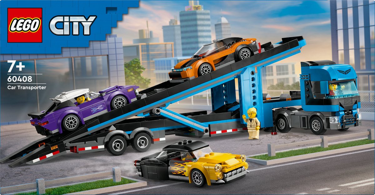 LEGO City Transportvoertuig met Sportauto's - 60408