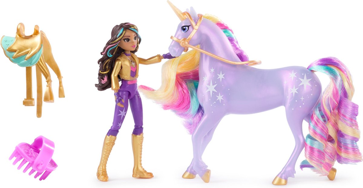 Unicorn Academy Sophia & Wildstar Speelfiguurset met Accessoires