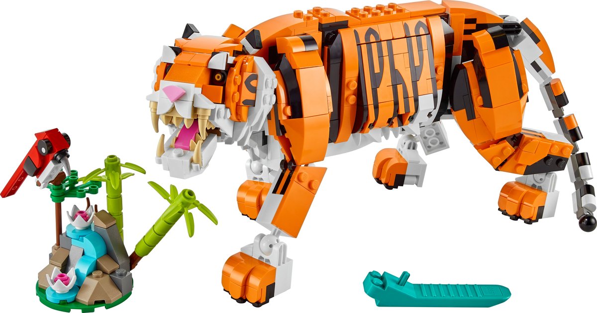 LEGO Creator 3-in-1 Majestueuze Tijger - 31129