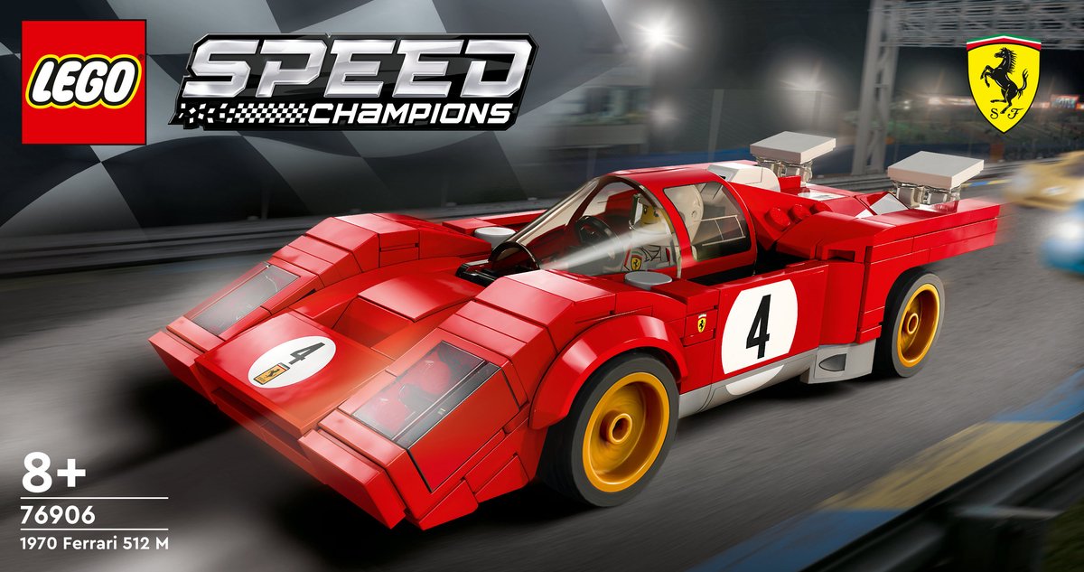 LEGO Speed Champions 1970 Ferrari 512 M - 76906