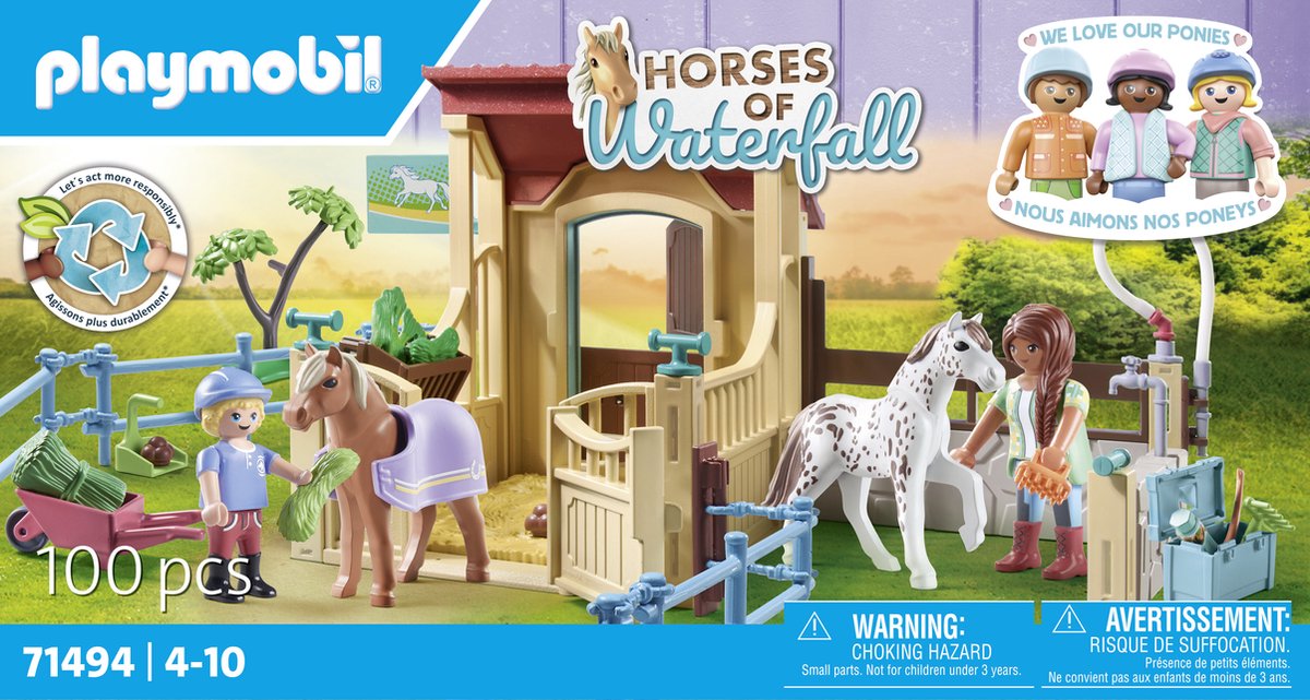 PLAYMOBIL Paardenmanege Cascade - 71494