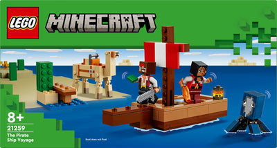 LEGO Minecraft Piratenschip Avontuur - 21259