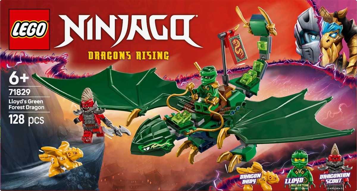 LEGO NINJAGO Lloyd's Groene Bosdraak - 71829