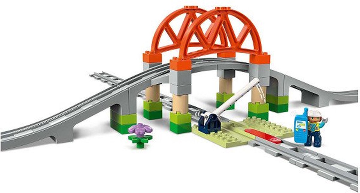 LEGO DUPLO Stad Brug- en Spoorweguitbreidingsset - 10426