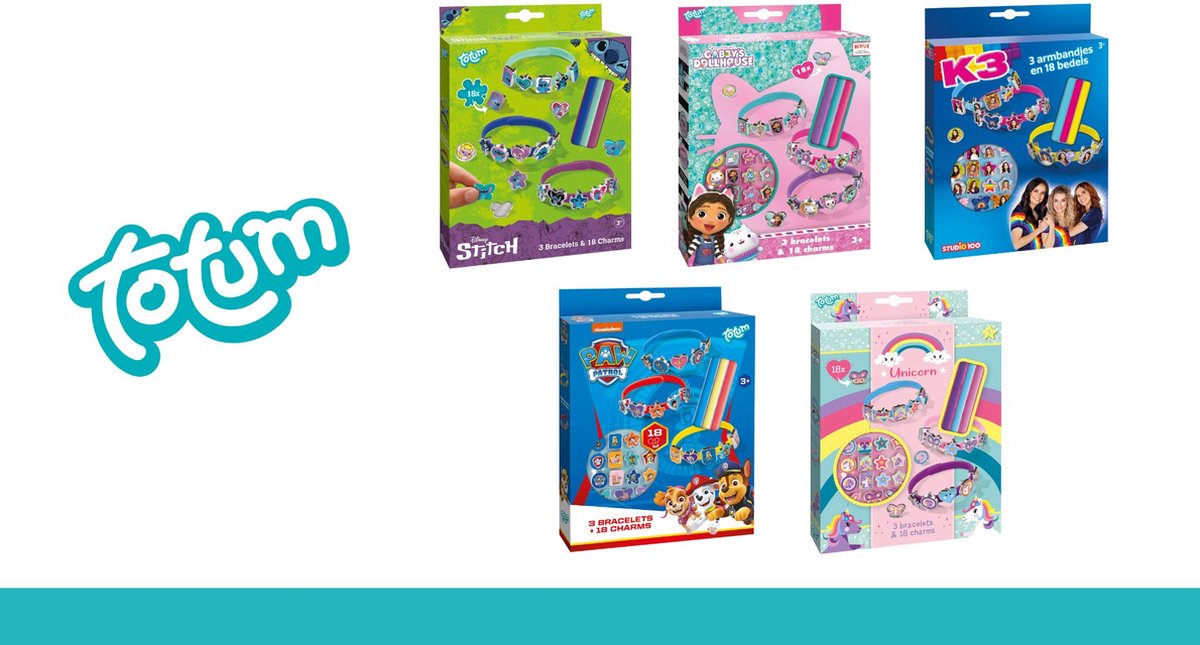 Totum Disney Lilo & Stitch Schuifarmbanden Set - 21 Delig