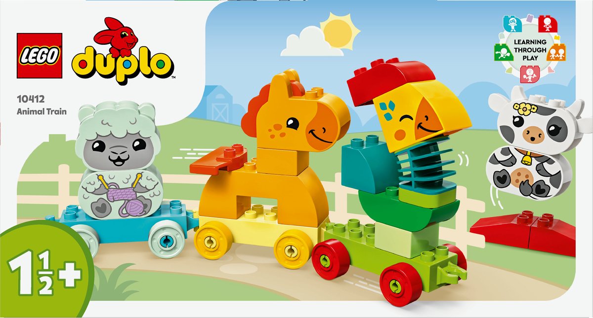 LEGO DUPLO Mijn Eerste Dierentrein - 10412