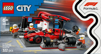 LEGO City Ferrari F1 Pitstop Team - 60443