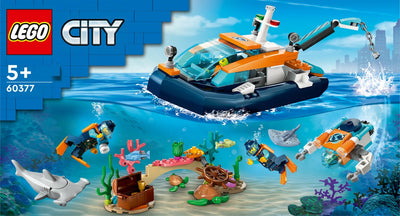 LEGO City Onderwater Avontuur met Onderzeeër - 60377