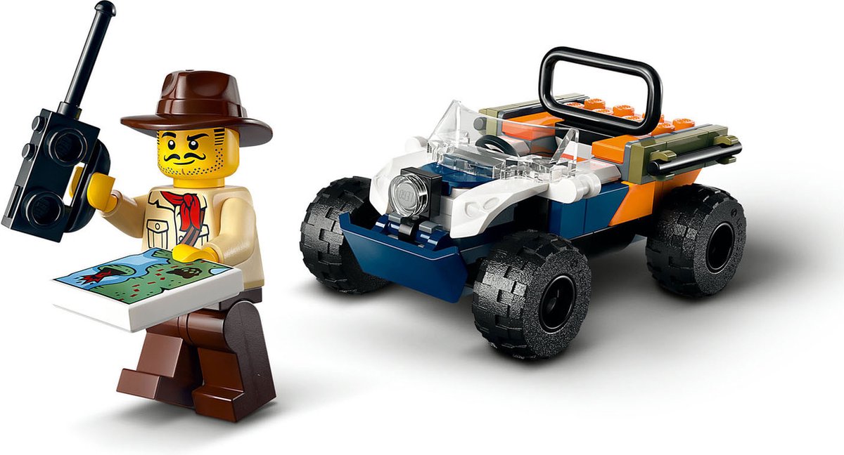 LEGO City Jungle Explorers: Panda Rouge Avontuur - 60424