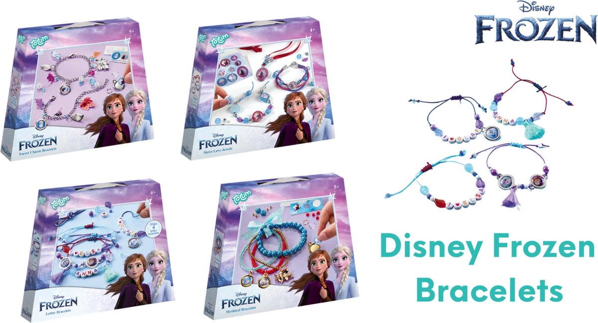 Totum Disney Frozen 2 Forest Charms Armbanden Set
