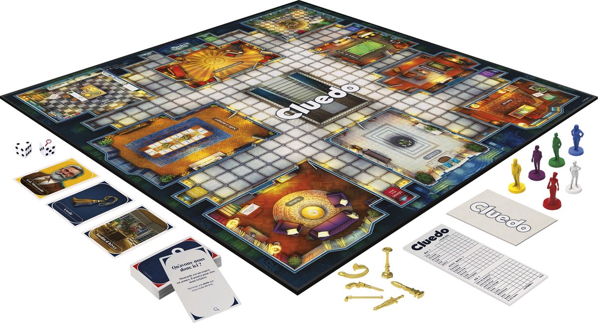 Hasbro Gaming Cluedo Bordspel - Nederlandstalig