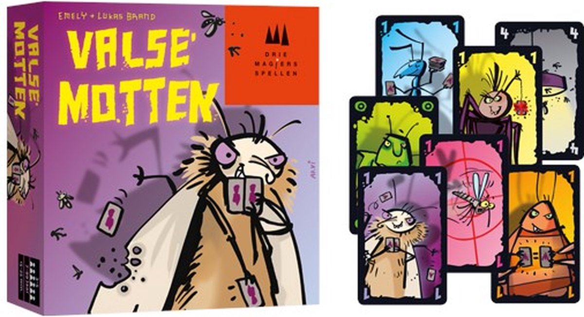 999 Games Drie Magiërs Valse Motten Kaartspel