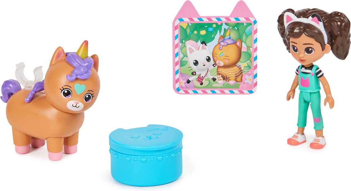 Gabby's Poppenhuis Speelset met Gabby & Kiho de Kat