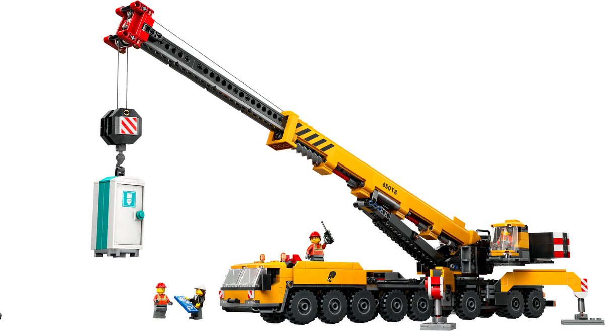 LEGO City Mobiele Bouwkraan Geel - 60409