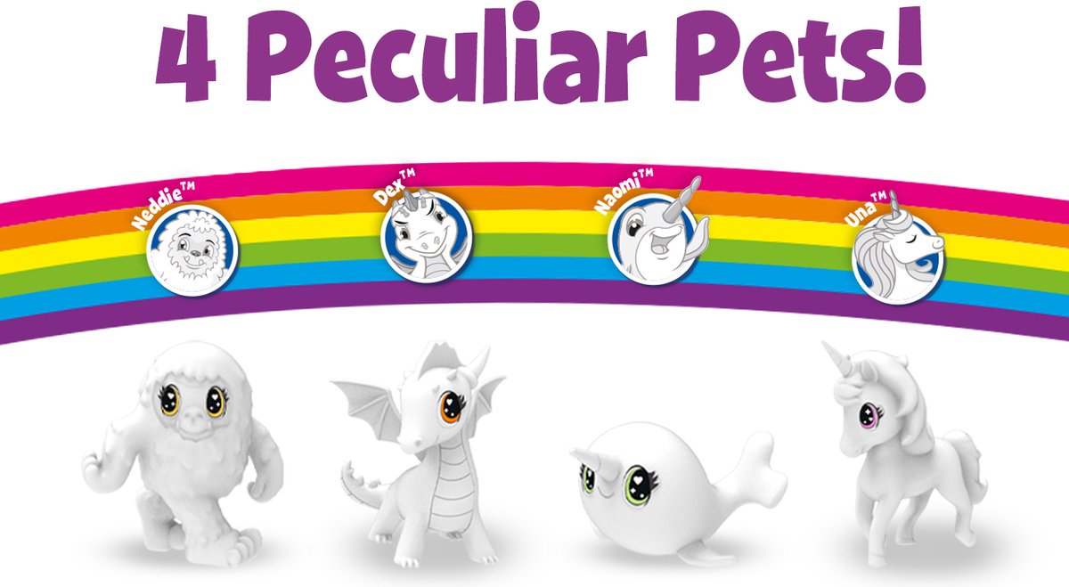 Crayola Washimals Fantasie Dieren Speelset