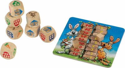 999 Games Lapins Poulaillers Dobbelspel
