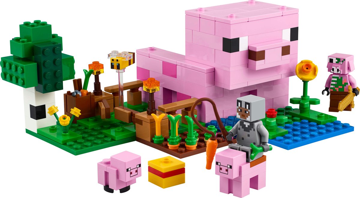 LEGO Minecraft Het Varkenhuis - 21268