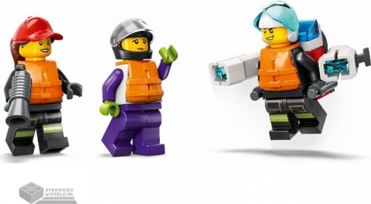 LEGO City Brandweer Reddingsboot - 60373