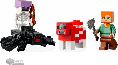 LEGO Minecraft De Champignonhuis Bouwset - 21179