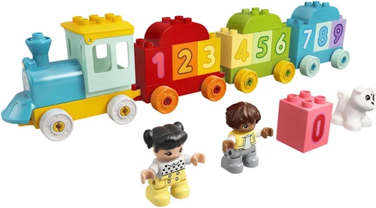 LEGO DUPLO Cijfer Trein met Speelblokken - 10954