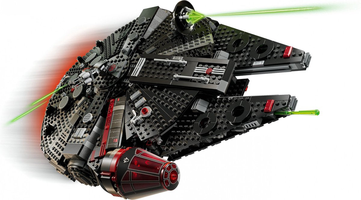 LEGO Star Wars Millennium Falcon Zwart - 75389