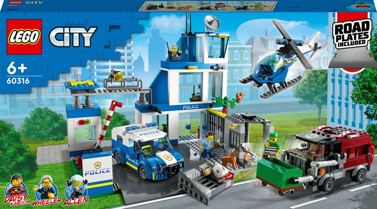 LEGO City Politiebureau met Voertuig - 60316