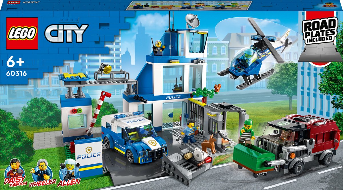 LEGO City Politiebureau met Voertuig - 60316