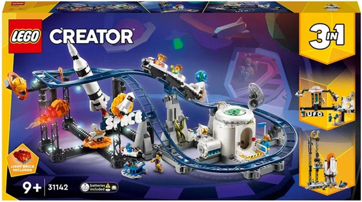 LEGO Creator 3-in-1 Ruimteachtbaan - 31142