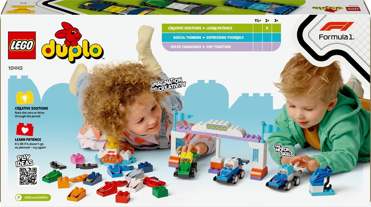LEGO DUPLO City Raceauto's & Coureurs - 10445