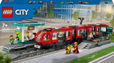 LEGO City Tram en Station - 60423