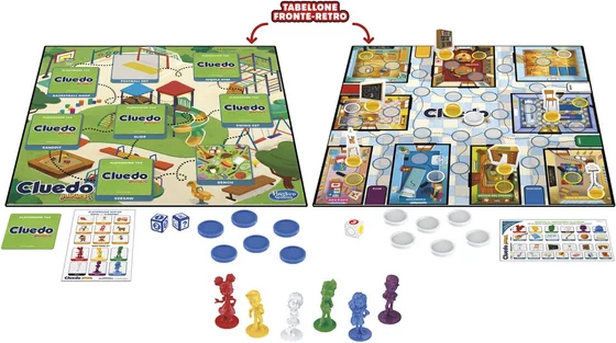 Hasbro Gaming Cluedo Junior - Spel van Deductie