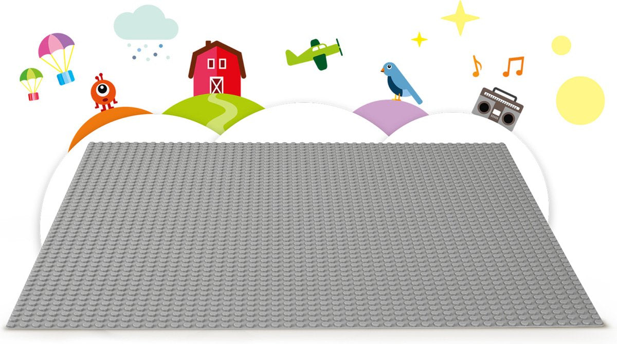 LEGO Classic Grijze Bouwplaat 48x48 - 11024