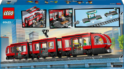 LEGO City Tram en Station - 60423