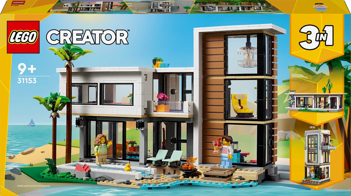 LEGO Creator 3-in-1 Moderne Woning - 31153