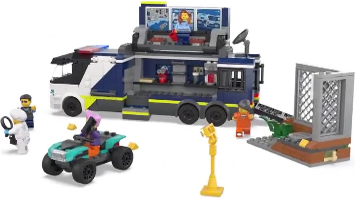 LEGO City Mobiel Politielaboratorium - 60418