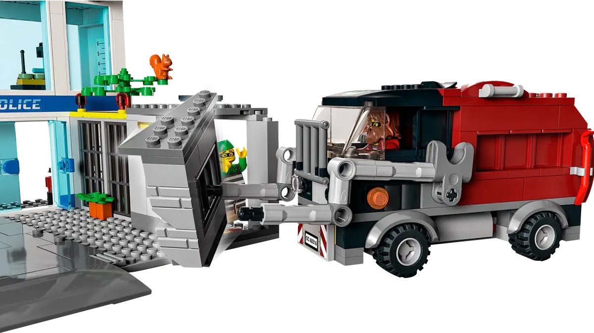 LEGO City Politiebureau met Voertuig - 60316