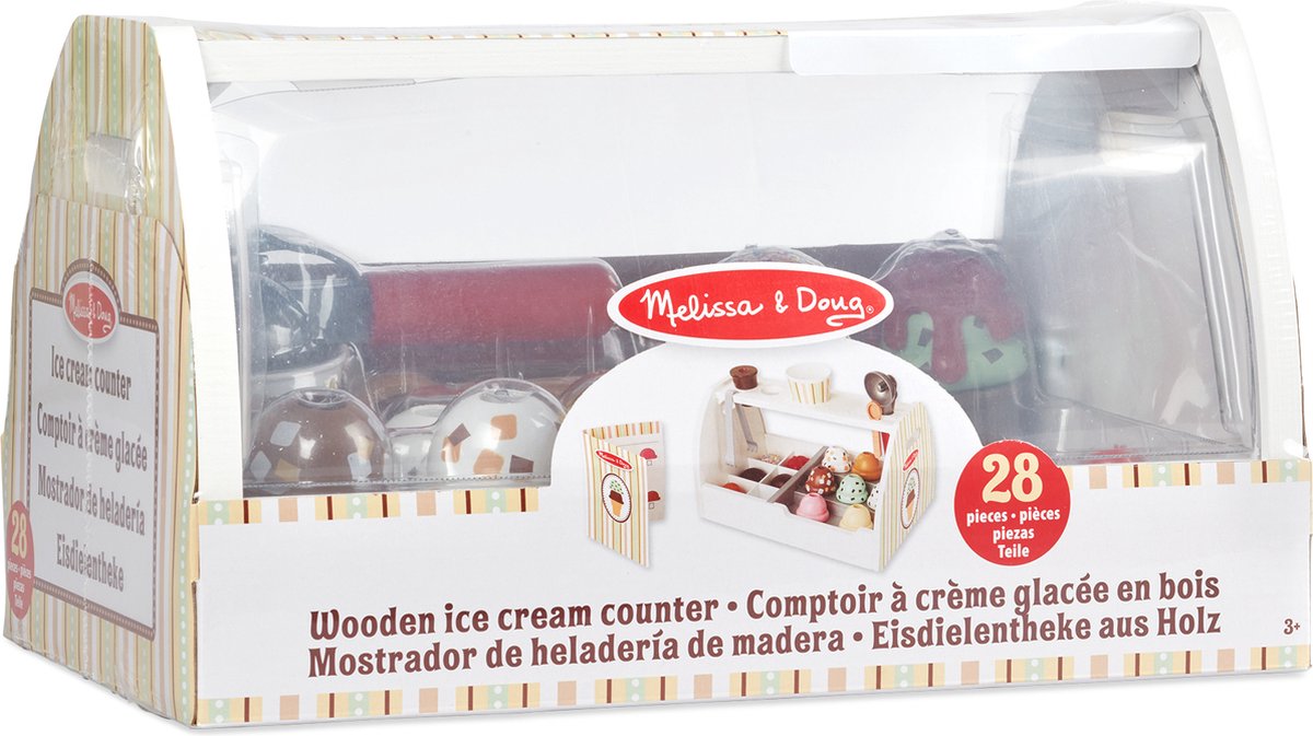 Melissa & Doug Houten IJswinkel Speelset