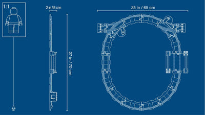 LEGO DUPLO Mijn Stad Treinrails - 10882