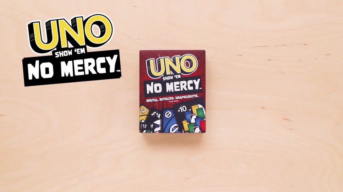 Mattel Games UNO Geen Genade Kaartspel
