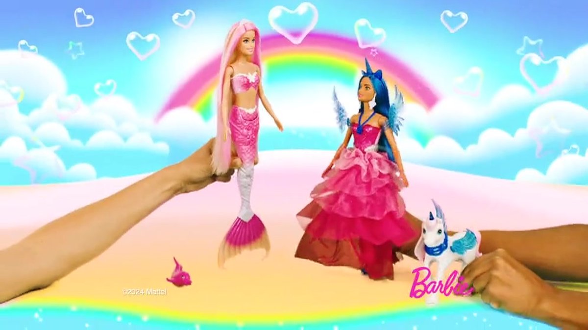 Barbie Een Vleugje Magie - Unicorn Barbie Pop