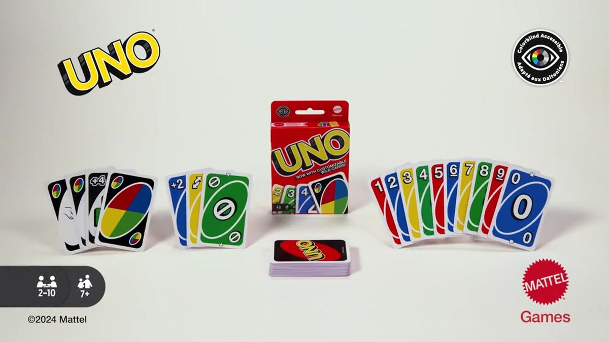 Mattel Games UNO Kaartspel voor het Hele Gezin