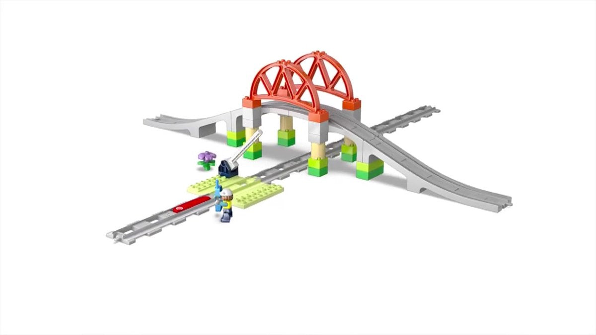 LEGO DUPLO Stad Brug- en Spoorweguitbreidingsset - 10426
