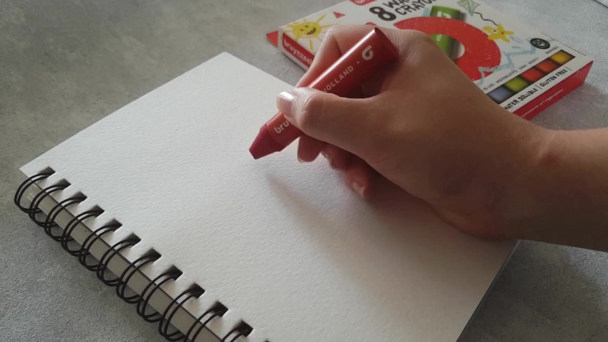 BRUYNZEEL Kids Wasco Krijtjes Set van 8 Kleuren