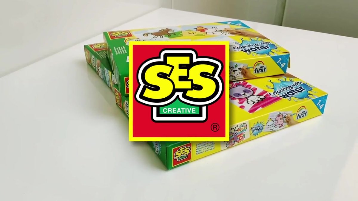 SES Ma Première Waterkleuren: Boerderijdieren