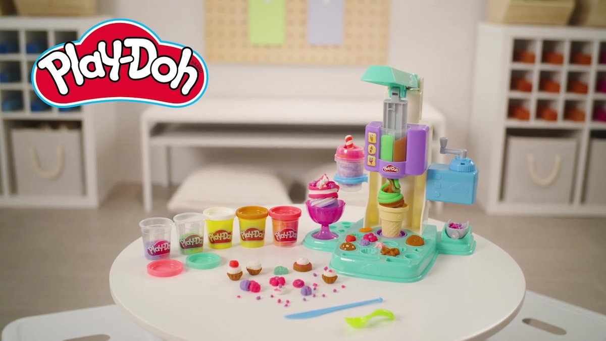 Play-Doh Softijs Speelset Regenboog