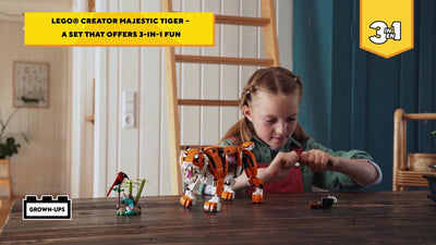 LEGO Creator 3-in-1 Majestueuze Tijger - 31129
